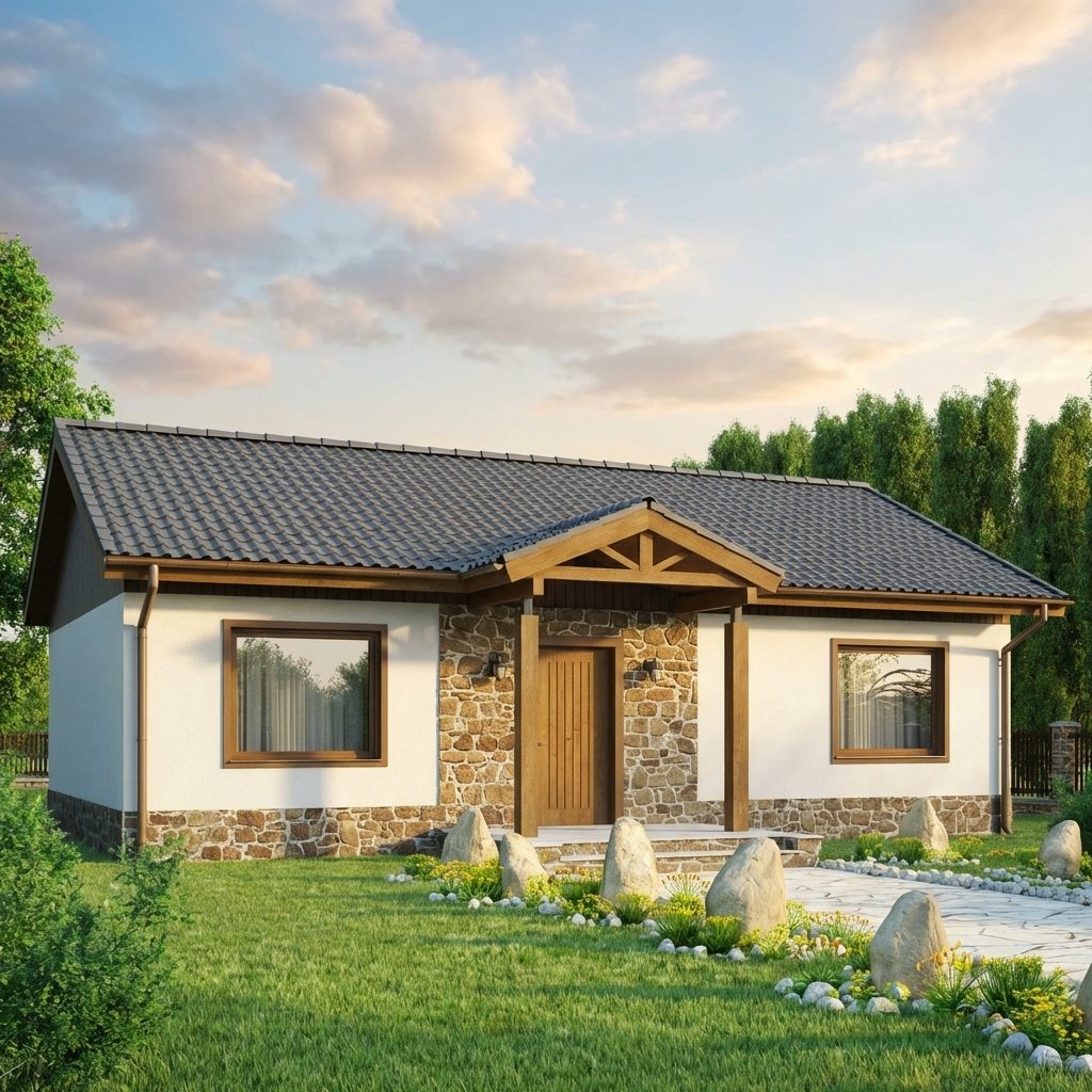 Lumen — проект дома, House Element