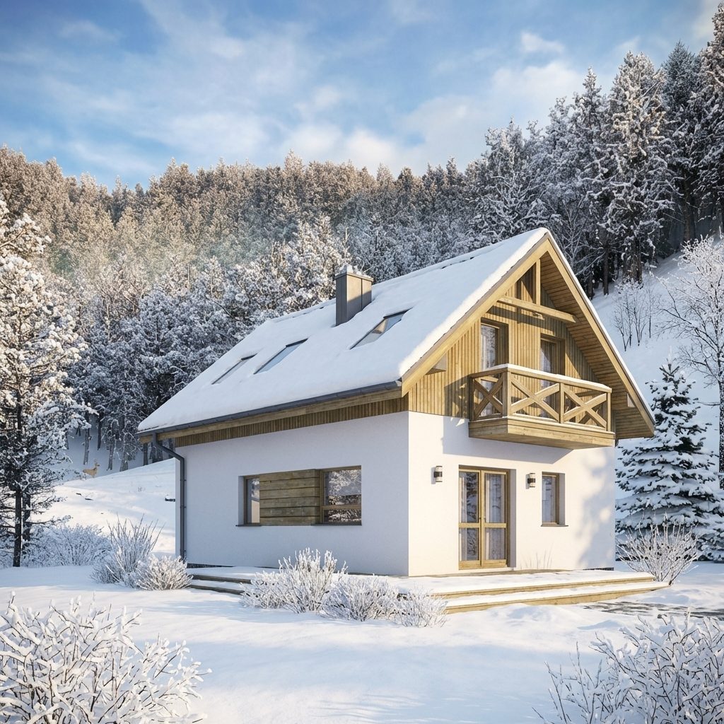 Блокхаус М — проект дома, House Element